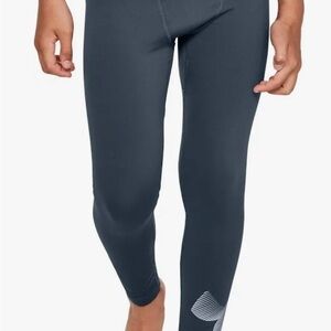 Under Armour Charcoal Leggings - Kids Small